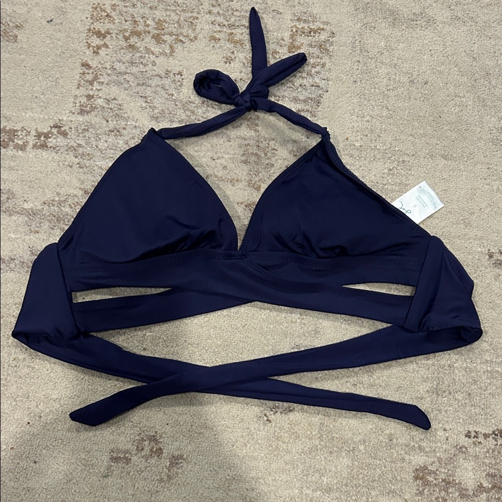 Kona Sol Navy Bikini Top